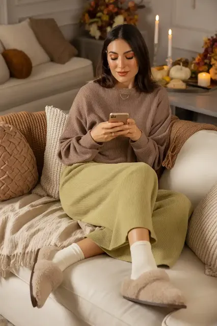 Matching Knit Set