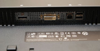 HP ZR30w LCD IPS monitor Input port