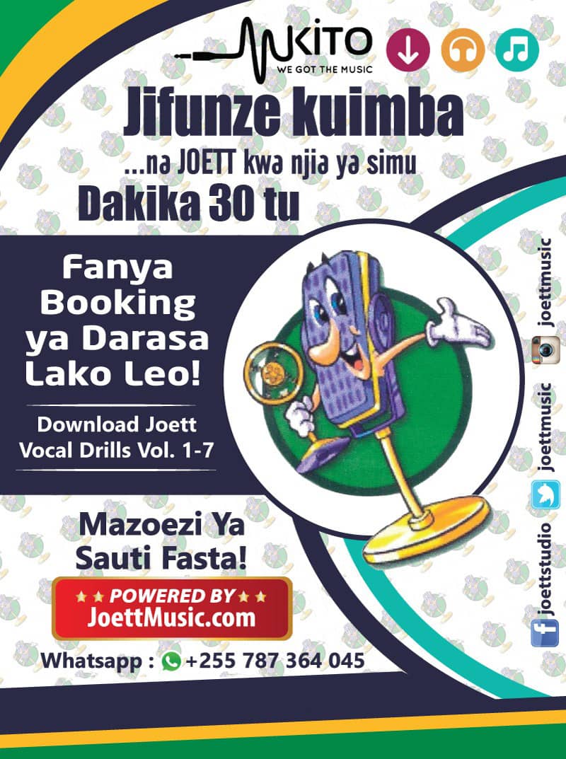 Joett's Music Blog: Mazoezi ya Sauti, na Jinsi ya Kujipatia Msingi Mzuri na Mwalimu