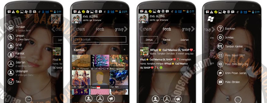 download BBM Mod WindowsPhone Fitur Private Mode Versi 2.5.0.36