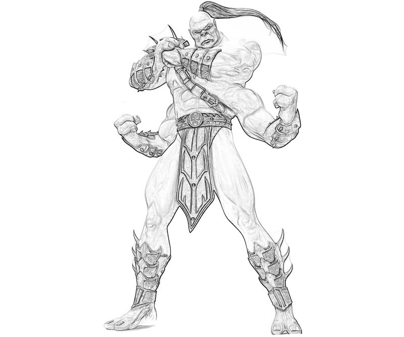 mortal-combat-goro-ladder-power-coloring-pages