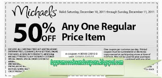 Free Printable Michaels Coupons