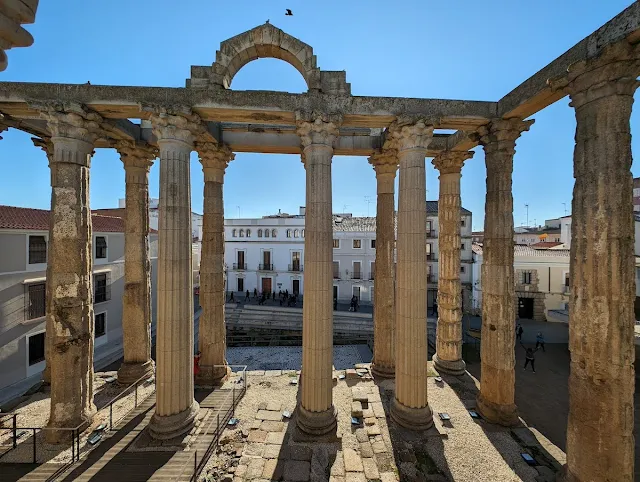 Merida Roman Ruins: Temple of Diana