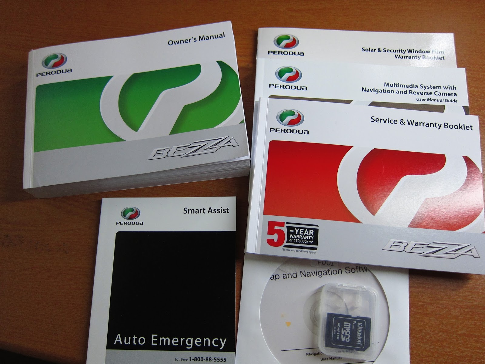 Perodua Bezza: Perodua Bezza Owner's Manual and booklets