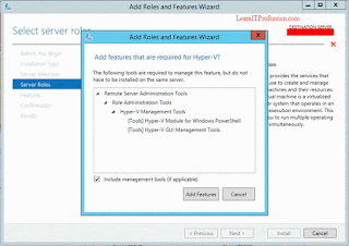 how to install hyperv on windows server 2012 r2