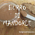 Burro di mandorle (vegan - senza glutine)