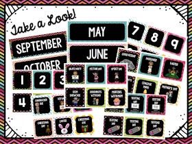  Bright and Sassy Calendar Set