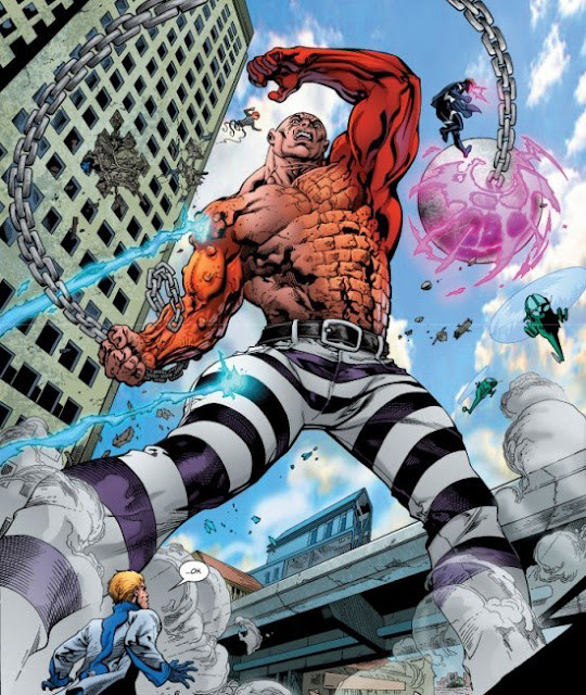 Absorbing Man (Carl "Crusher" Creel) - Marvel Villains Penjahat Super yang memiliki kekuatan dapat menyerap sifat benda apapun yang disentuh 4