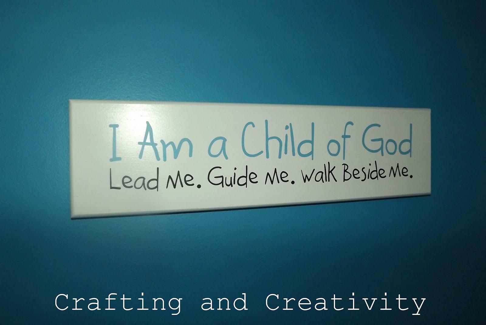 Crafting and Creativity: tour of my house--stuff on the walls!