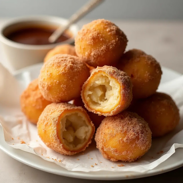 Fluffy Churro Bites