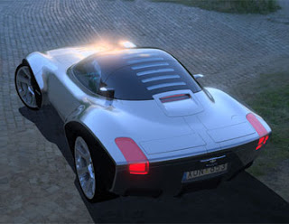 Paulin VR concept car futuristic for future