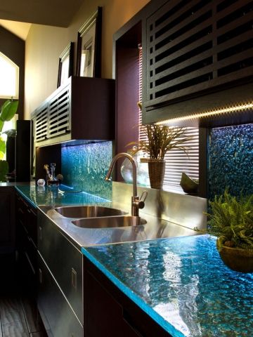 Glass Countertops – They look classy