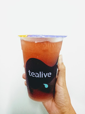 FOOD , REVIEW, TEALIVE , SPARKLING PINK GUAVA TEA WITH ROSELLE JELLY , SPARKLING PINK GUAVA TEALIVE, CARA ORDER TEALIVE MELALUI FOODPANDA , APPS FOODPANDA , TEALIVE PINK GUAVA , TEALIVE SPARKLING PINK GUAVA