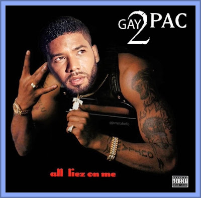 Jusse Smollet The Gay2Pac posted by Rapper '50 Cent'
