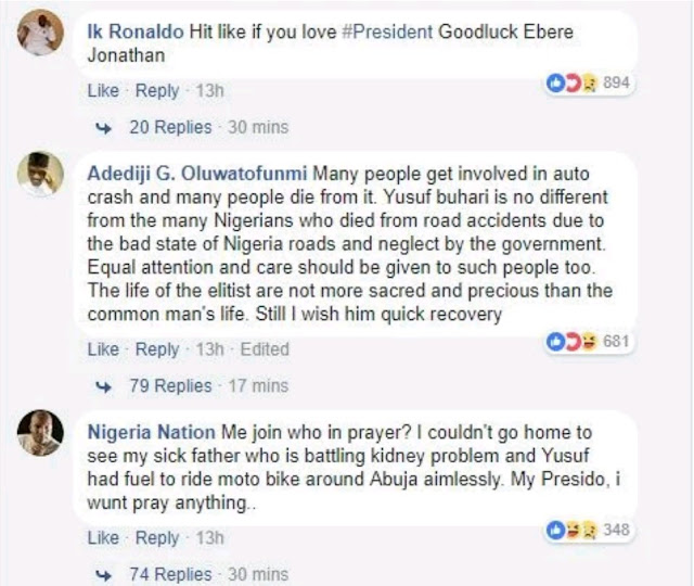 Nigeria's Former President, Goodluck Ebele Jonathan's Message On His Social Media To President Buhari&#39;s Son Takes Another Toll In The View Of Some Citizens. (See Photos) 