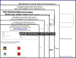 Soal UKK Kelas 3 Semester 2 Kurikulum 2013 dan Kunci Jawabannya