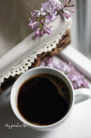#ceasca de #cafea liliac vintage  #coffee lilac