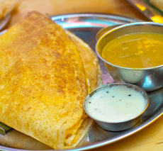 Egg Masala Dosa