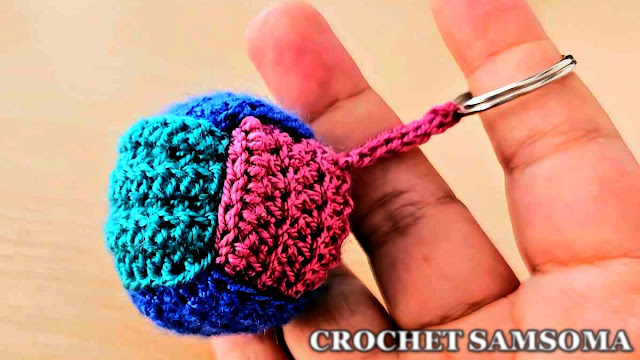جديد الكروشيه / غرز كروشيه / الاستفادة من بواقي الخيوط / مشروع مربح بالكروشيه / كروشيه للمبتدئين  / كروشيه كرة / ميدالية مفاتح كروشيه /  crochet keychain / كروشيه كرة للمبتدئين  /Learn how to Crochet  / Crochet Ball   /   Porte clés /