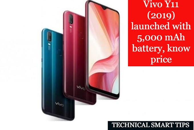  Vivo Y11 (2019) launched with 5,000 mAh battery, know price