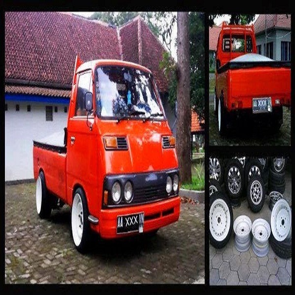 Foto modifikasi  mobil  pick up  ceper  mega carry 1 5 grand 