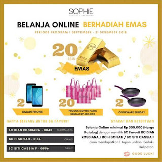 belanja online berhadiah