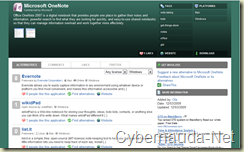 AlternativeTo on Cybernauda-Net
