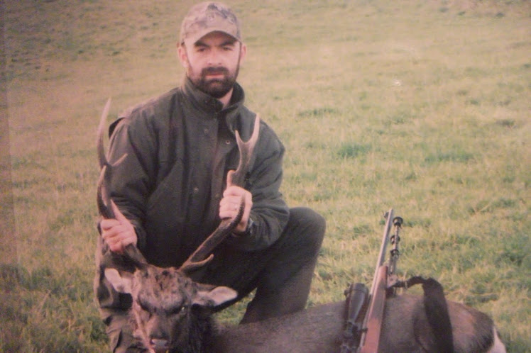 An old  9 ptr Sika stag