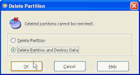 Delete Partition Option