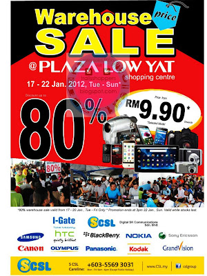 Plaza Low Yat Warehouse Sale