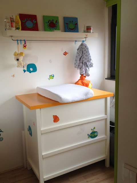 IKEA Nursery changing station