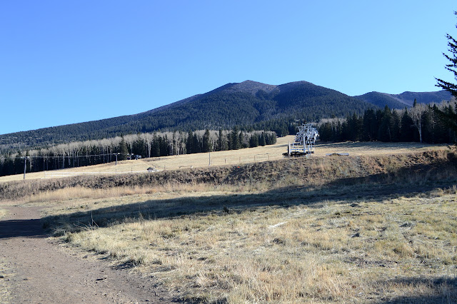 Humphreys past the ski lift