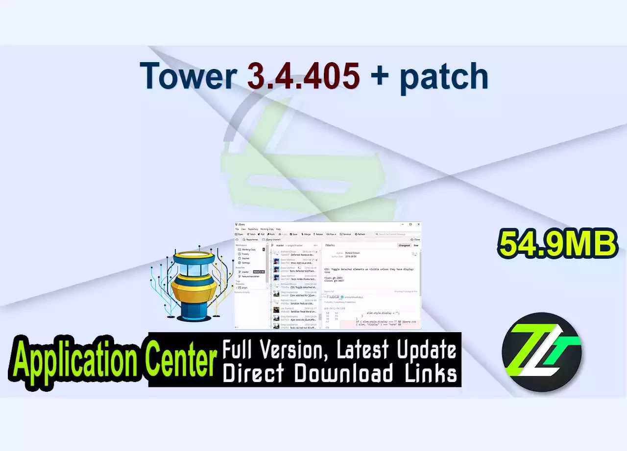 Tower 3.4.405 + patch