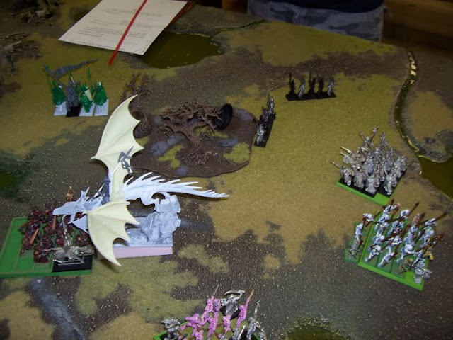 Warhammer Fantasy High Elves vs Vampire Counts battle report