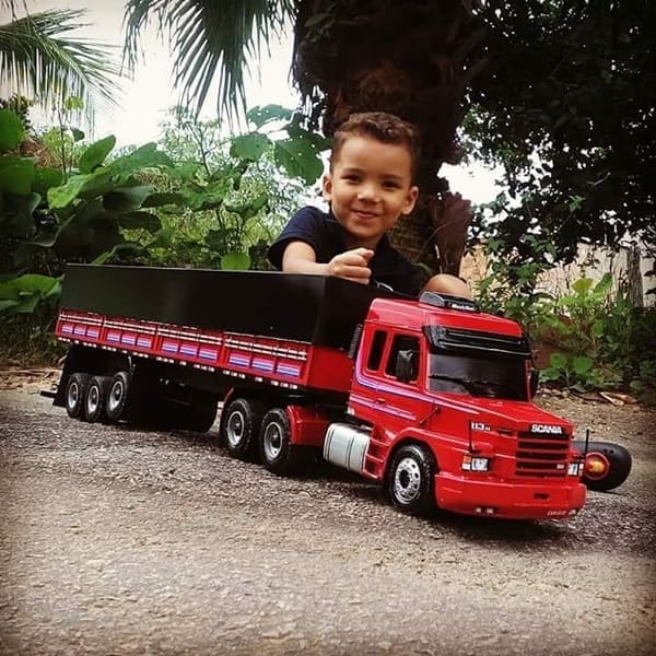 mini caminhao scania 113