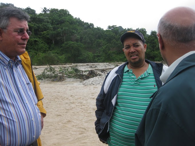 Cambita fue sacudida por los efectos dejados por la tormenta Irene