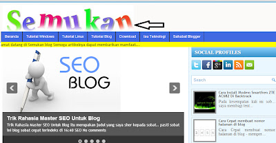 Cara mudah memasang gambar di atas blog