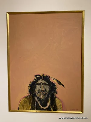 Native American painting by Fritz Scholder, a personal favorite, at the El Paso Museum of Art in Texas