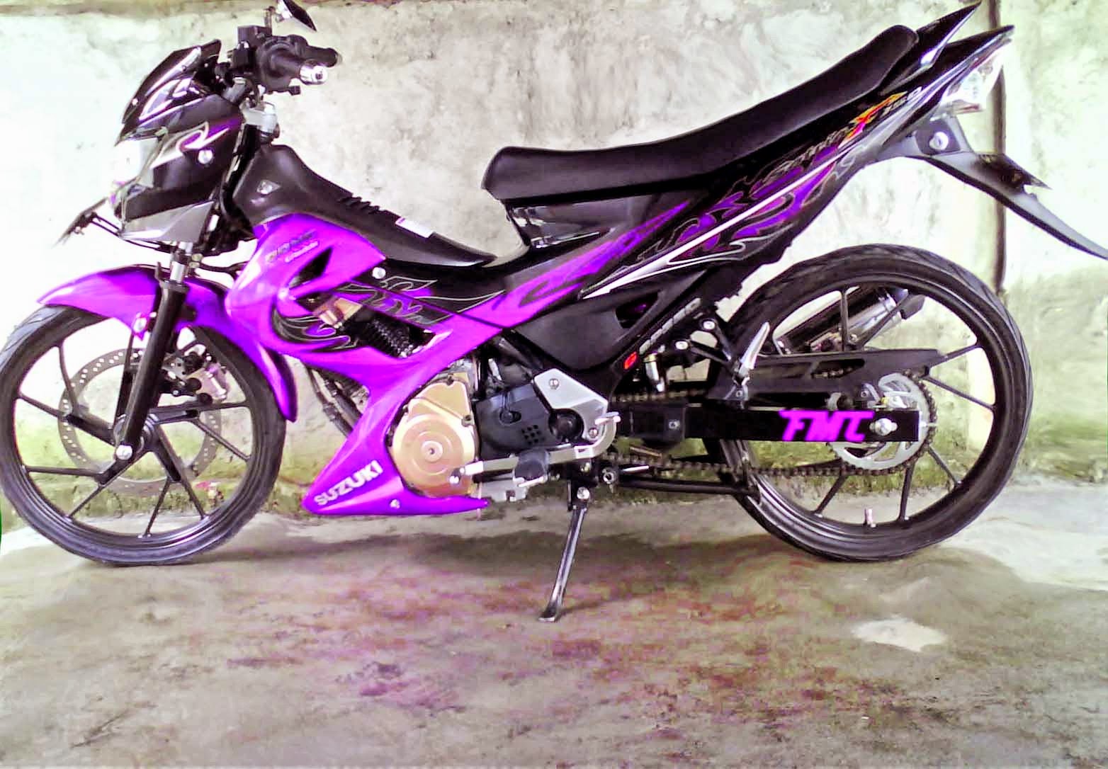 Kumpulan Gambar Modifikasi Suzuki Satria FU UMKM Jogja