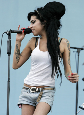 amy winehouse hair