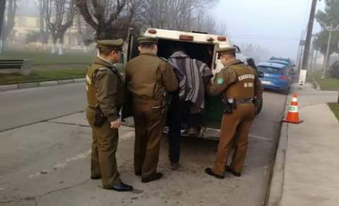 CARABINEROS DE LAUTARO DETIENE A 5 SUJETOS POR ROBO ESTE FIN DE SEMANA 