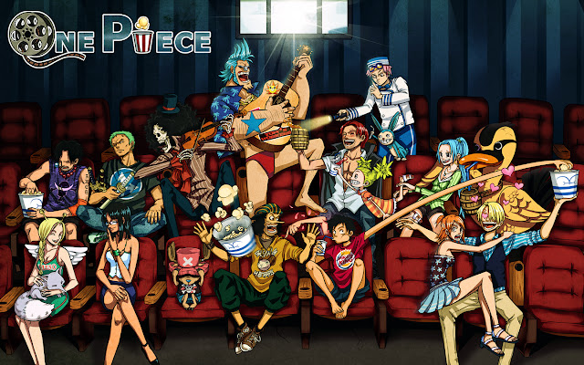 Luffy and Friends in the cinema