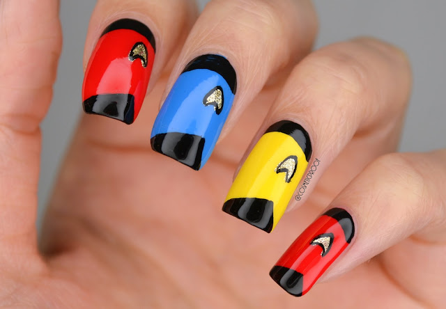 Star Trek Nail Art