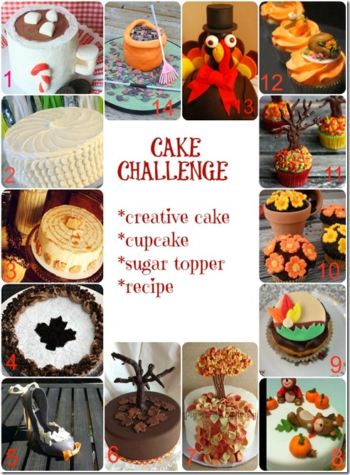 Cake Challenge Collage