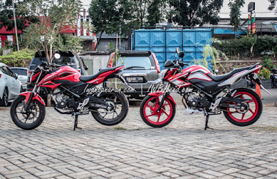 Honda All New CB150R Vs Honda CB150R Old (Side View)