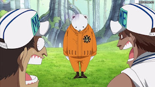 ワンピースアニメ シャボンディ諸島編 399話 ベポ 可愛い BEPO | ONE PIECE Episode 399