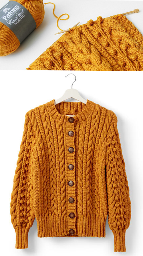 Dovercourt Knit Cardigan - Free Pattern 