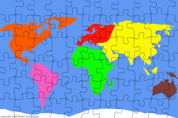 3 free puzzles to make learning the continents fun