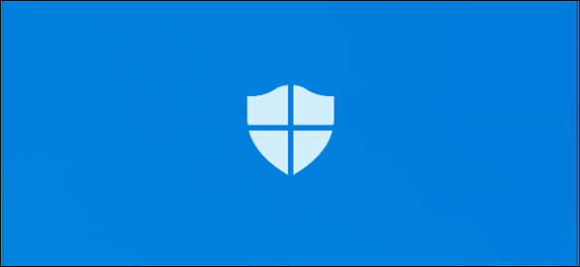 شاشة البداية في تطبيق أمان Windows Defender