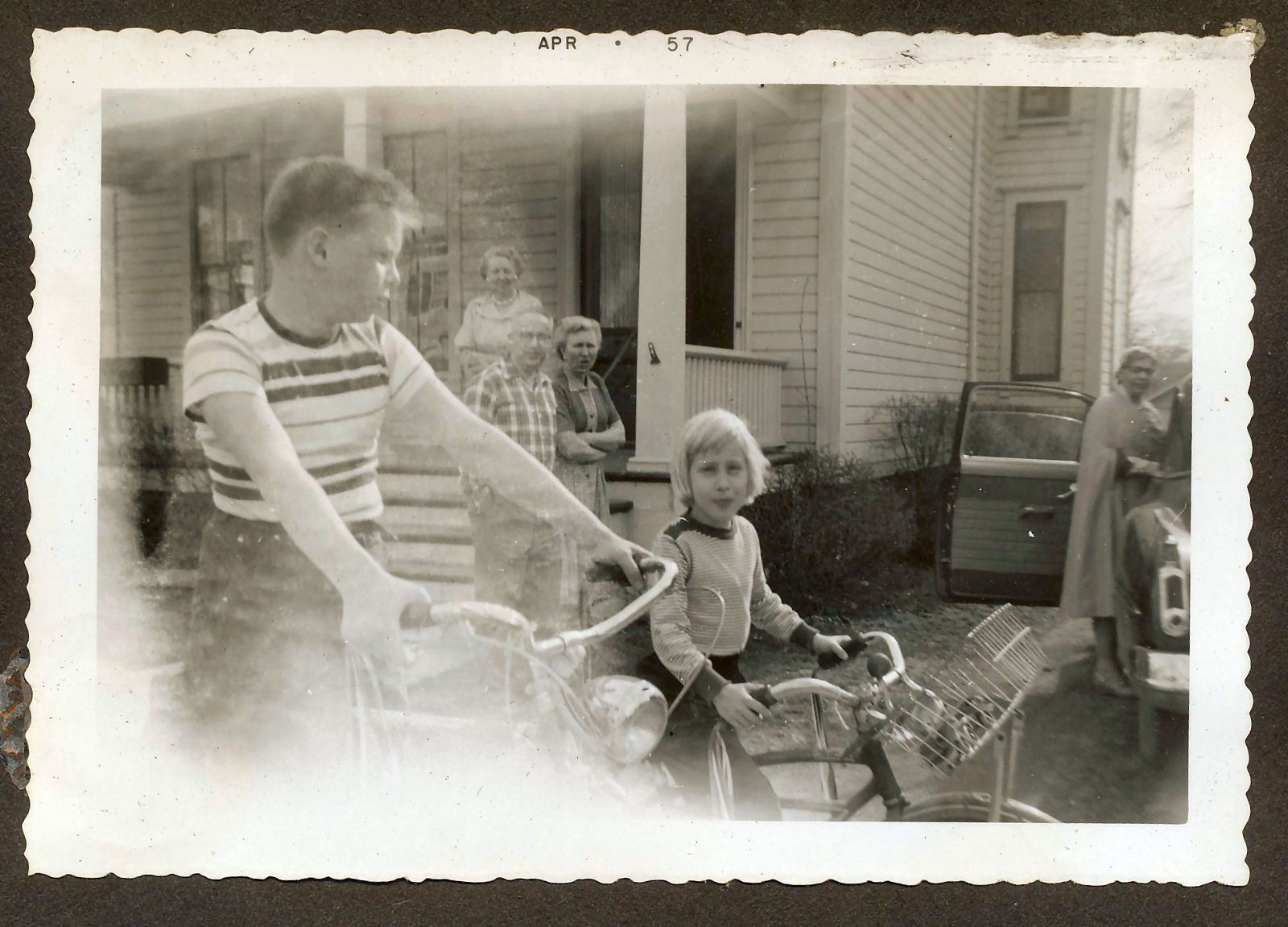 kids playing in 1957